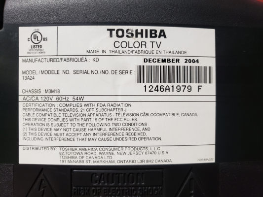 Toshiba 13A24