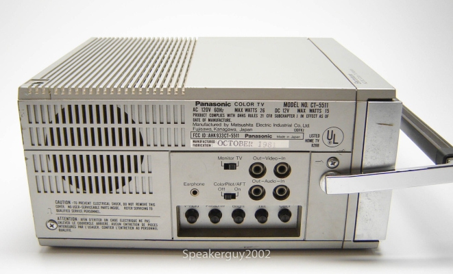 Panasonic CT-5511