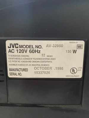 JVC AV-32950