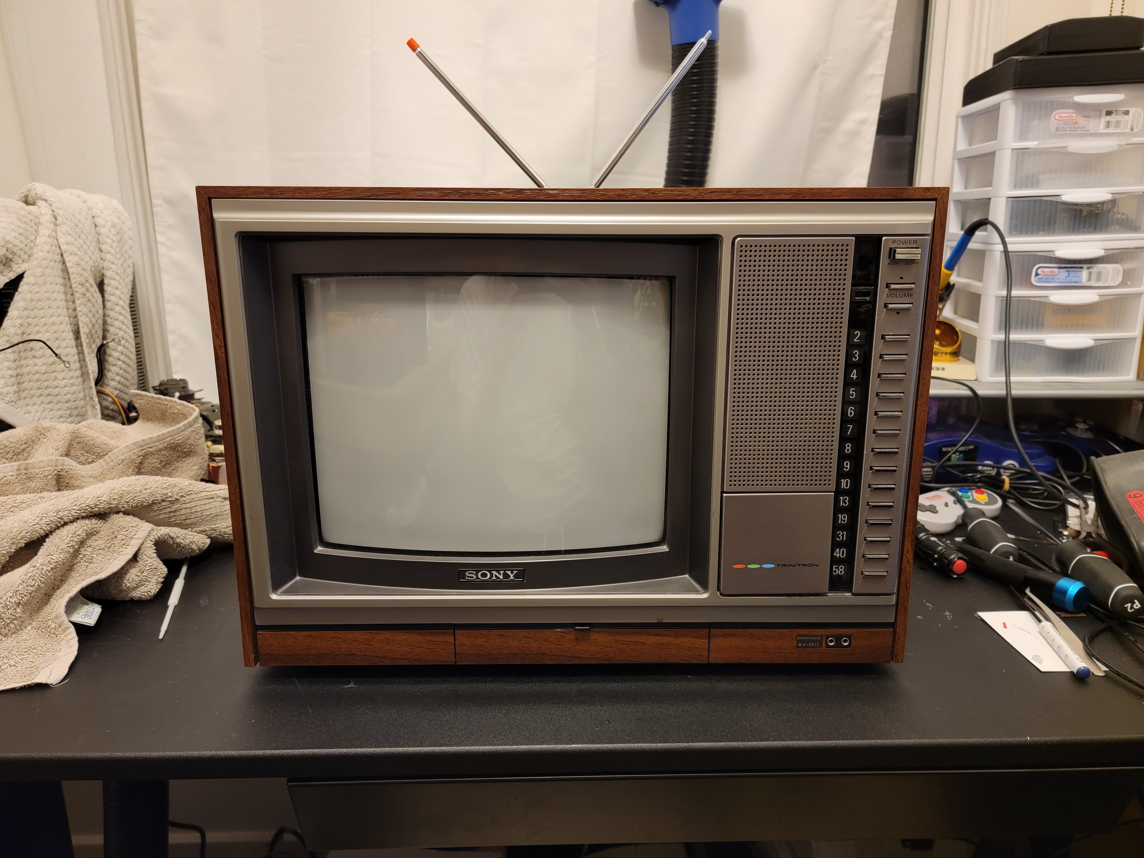 テレビ SONY KV-14G3(L77) Sony KV-1217 | CRT Database