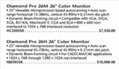 Mitsubishi Diamond Pro 26M