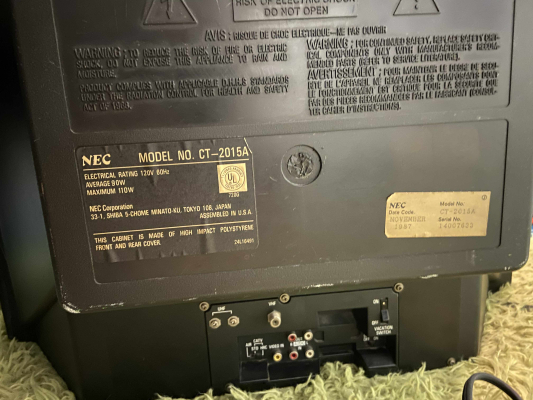 Click to view image in new tab NEC CT-2015A