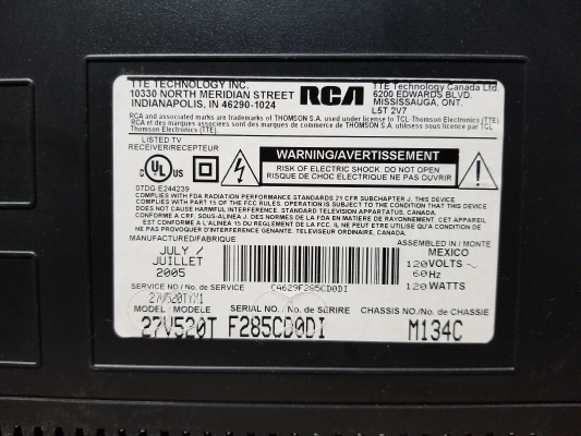 RCA 27V520T