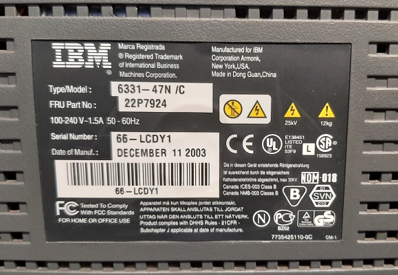 IBM E54