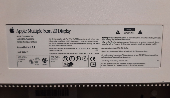 Apple Multiple Scan 20 (M1283)