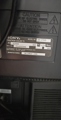 Sony KV-27S15