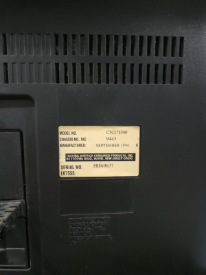Toshiba CN27D90