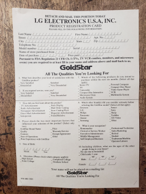 GoldStar GCT-1904MN
