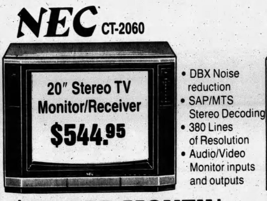 NEC CT-2060A