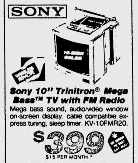 Sony KV-10FMR20