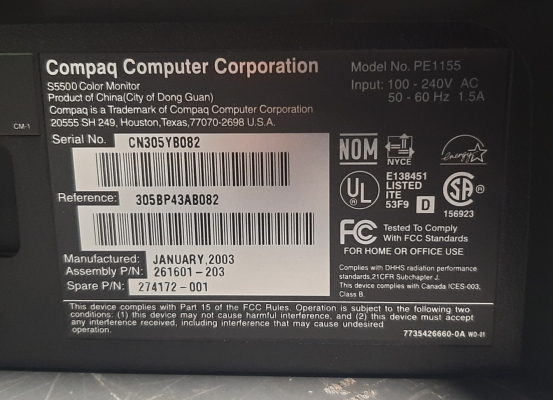 Compaq 5500 (PE1155)