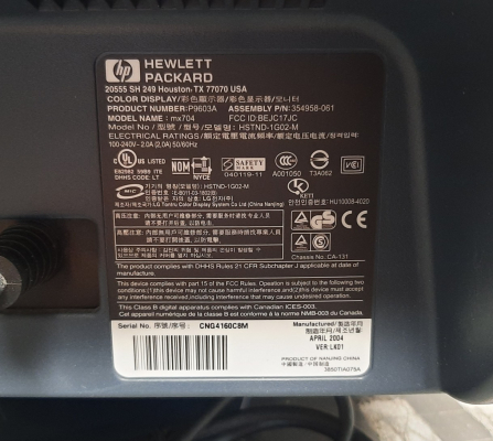 HP Pavilion MX704