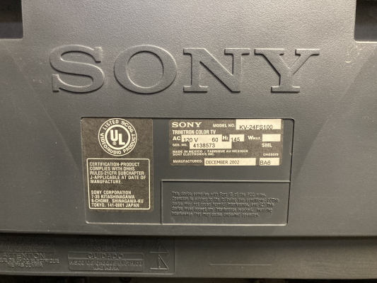 Sony KV-24FS100