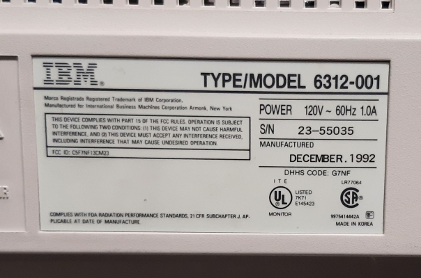 IBM 6312