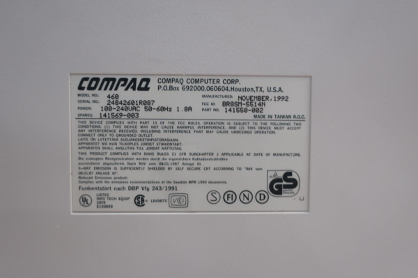 Compaq 460