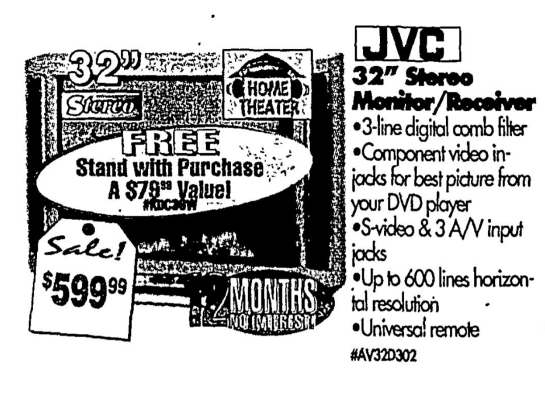 JVC AV-32D302