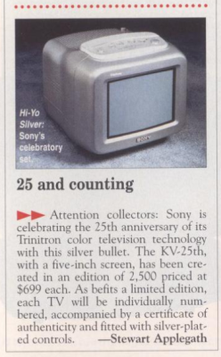 Sony KV-25th