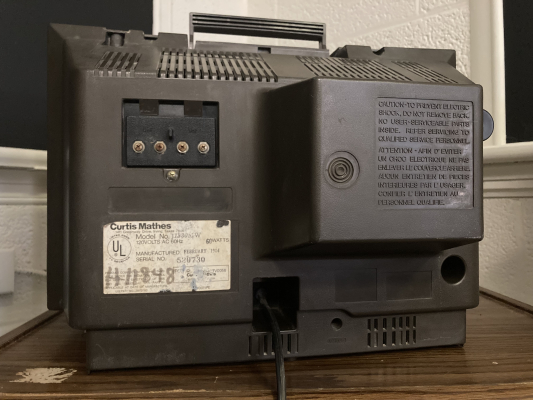 Click to view image in new tab Curtis Mathes J1330MW