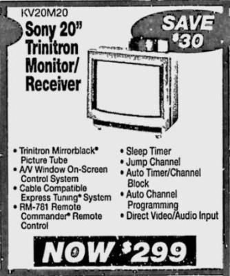 Sony KV-20M20