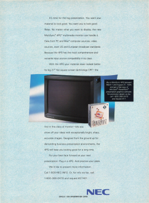 NEC MultiSync 4PG (PG-2740)