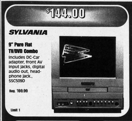 Sylvania SSC509D