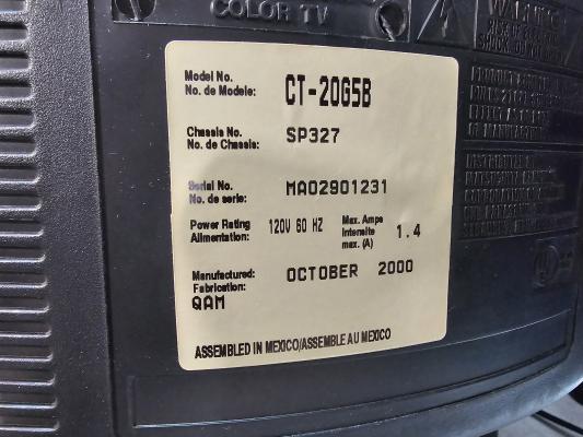 Panasonic CT-20G5B