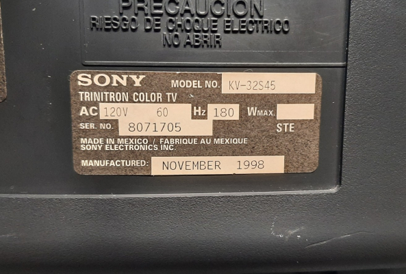 Sony KV-32S45