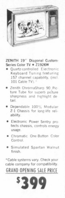 Zenith Z1926W