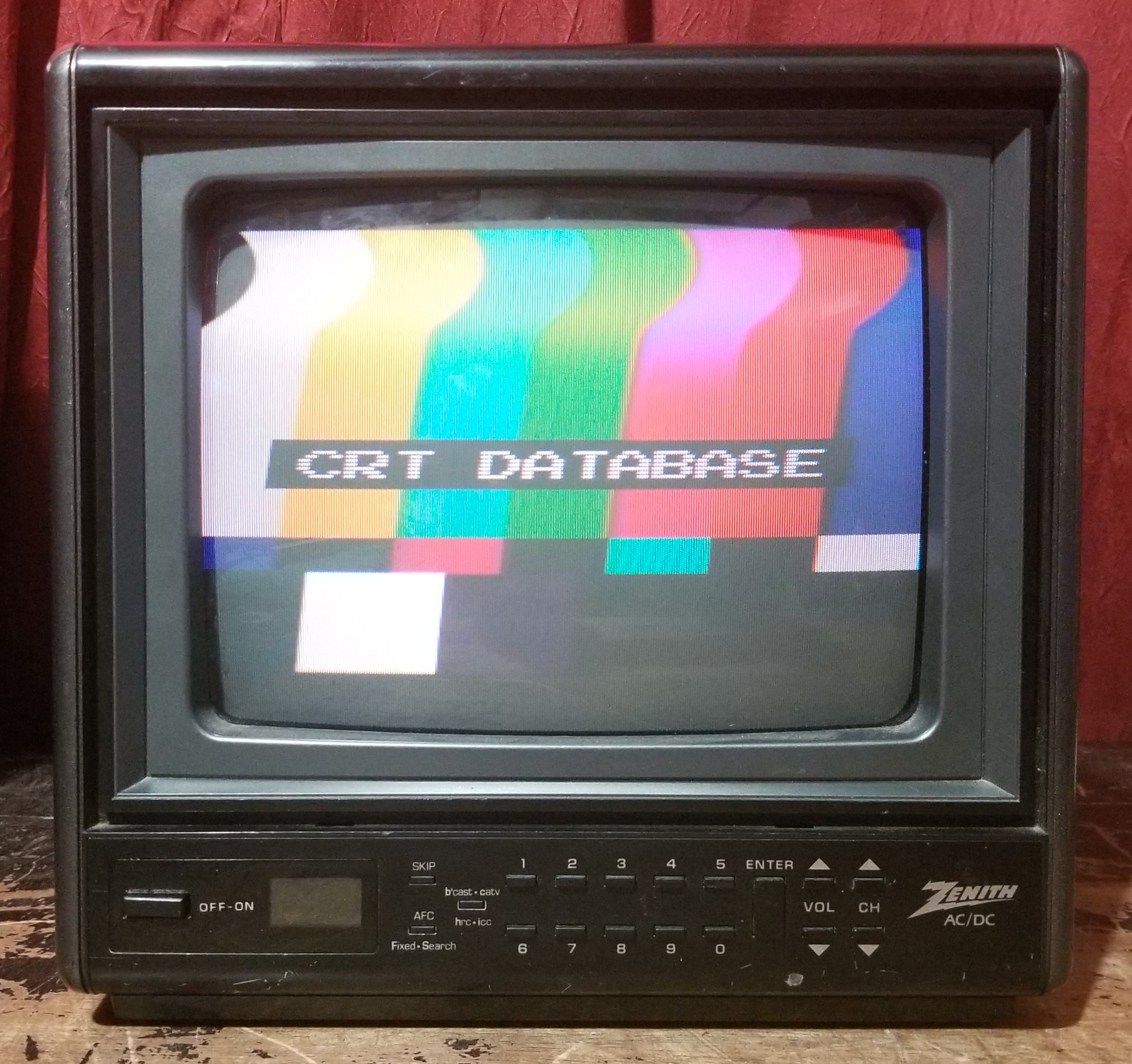Zenith Licorice DeLight C0930S | CRT Database