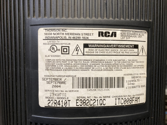 RCA 27R410T