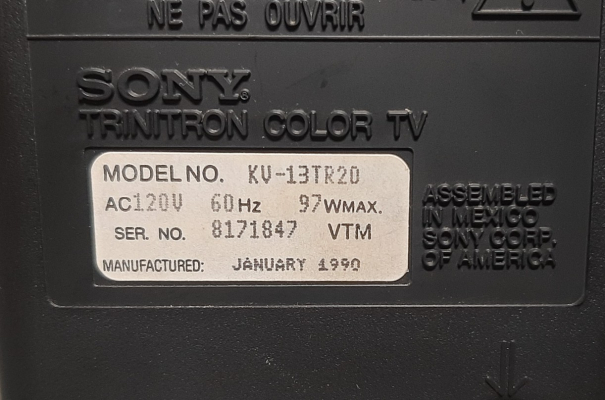 Sony KV-13TR20