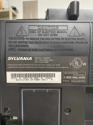 Sylvania 6509DD