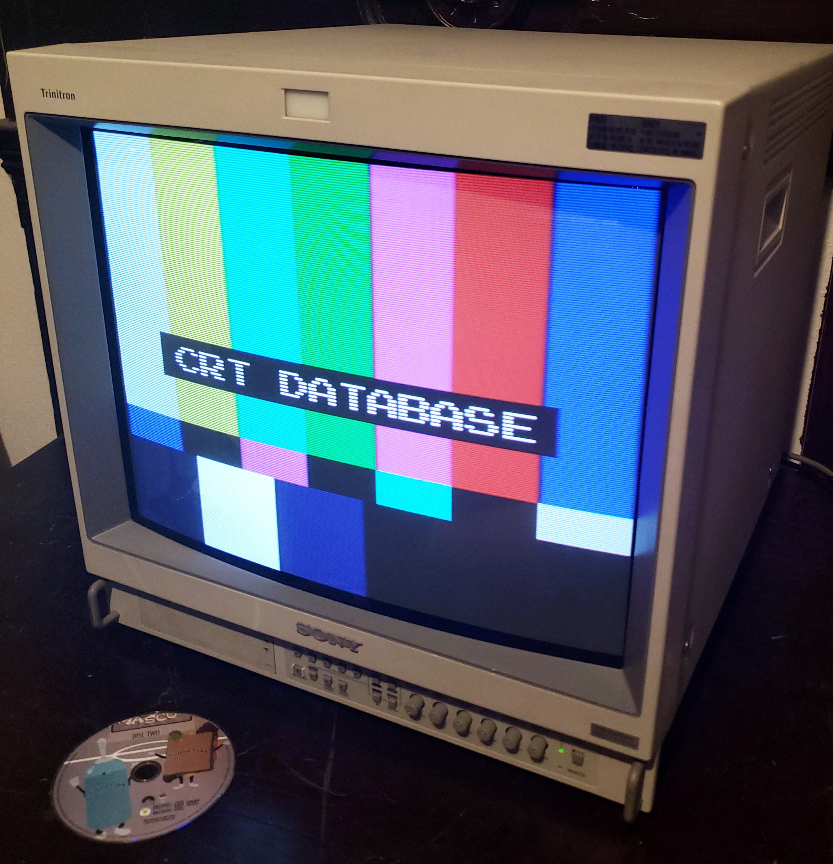 Sony PVM-20M2MDU | CRT Database