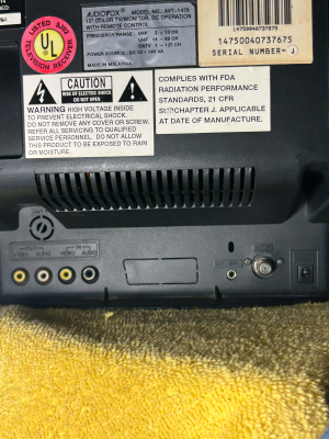 Audiovox AVT-1475