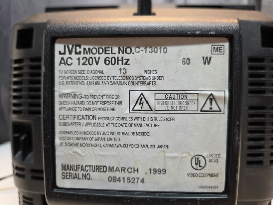 JVC C-13010