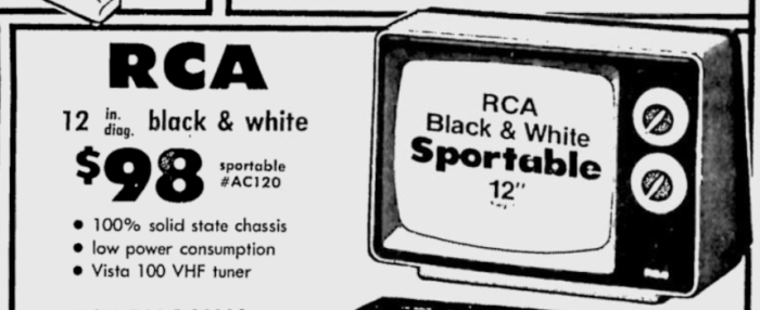 RCA AXR120W