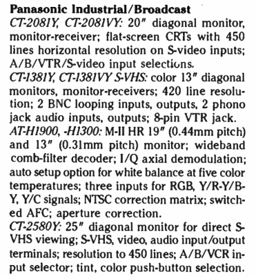 Panasonic CT-1381VY