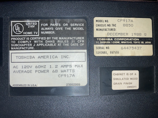 Toshiba CF917A