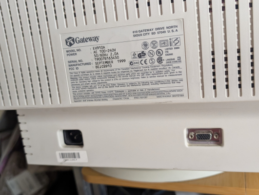 Gateway EV910A