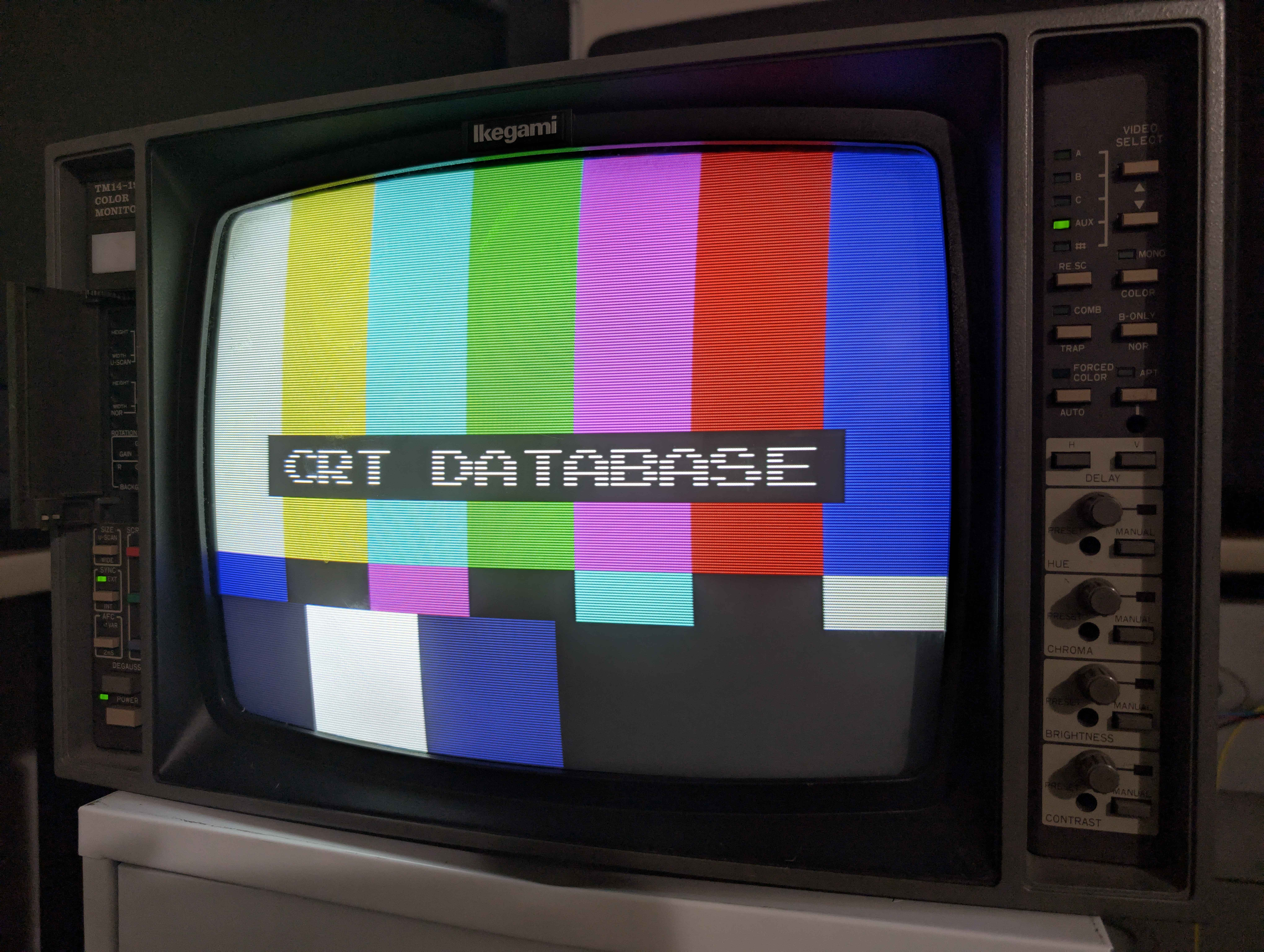 Ikegami TM14-19R | CRT Database