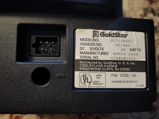 Goldstar GCT-1365DC