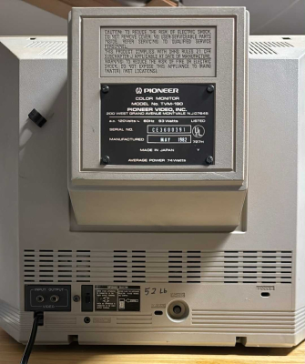 Pioneer TVM-190