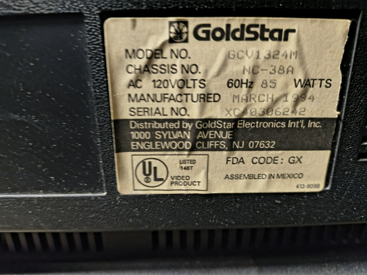Goldstar GCV1324M