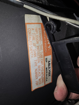Click to view image in new tab Sony KV-1925R