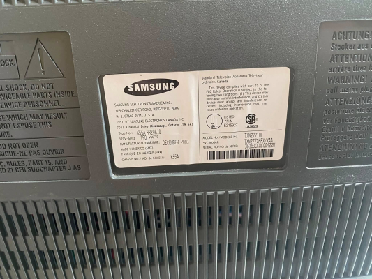 Samsung TX-N2771HF