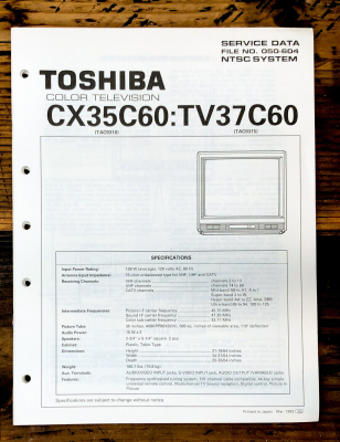 Click to view image in new tab Toshiba CX35C60