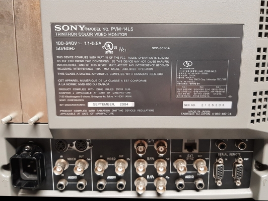 Sony PVM-14L5