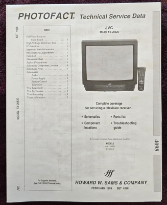 JVC AV-20920