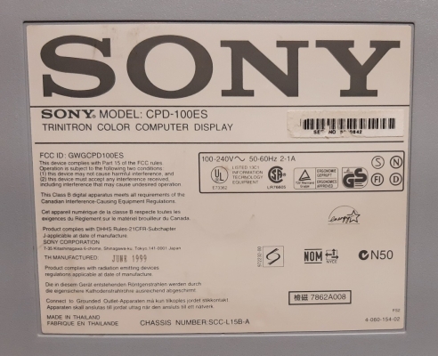 Sony CPD-100ES