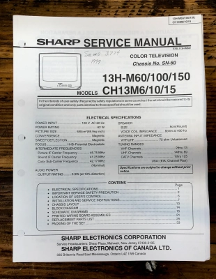 Sharp 13H-M60